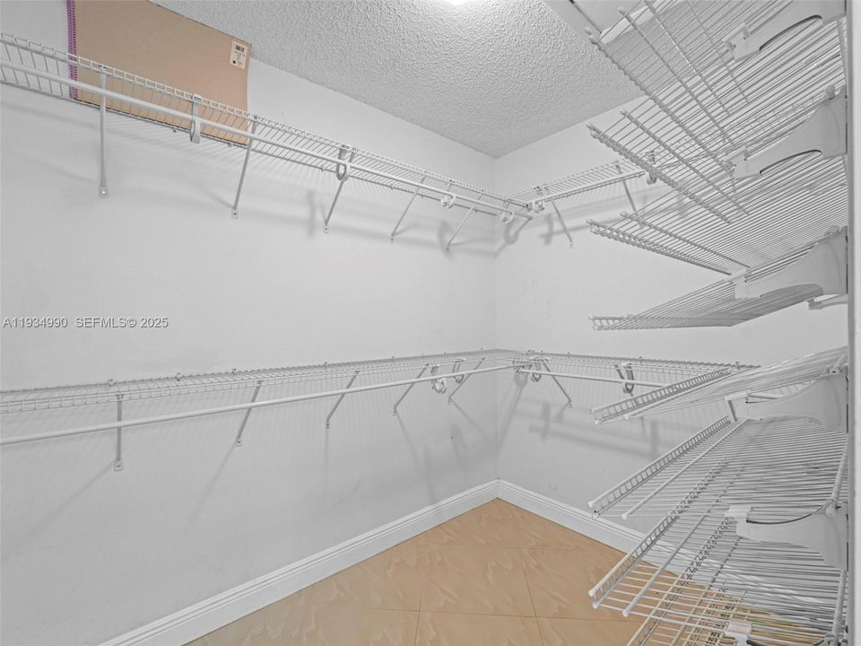 primary walk in closet