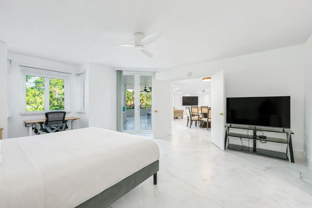 Primary bedroom with a view