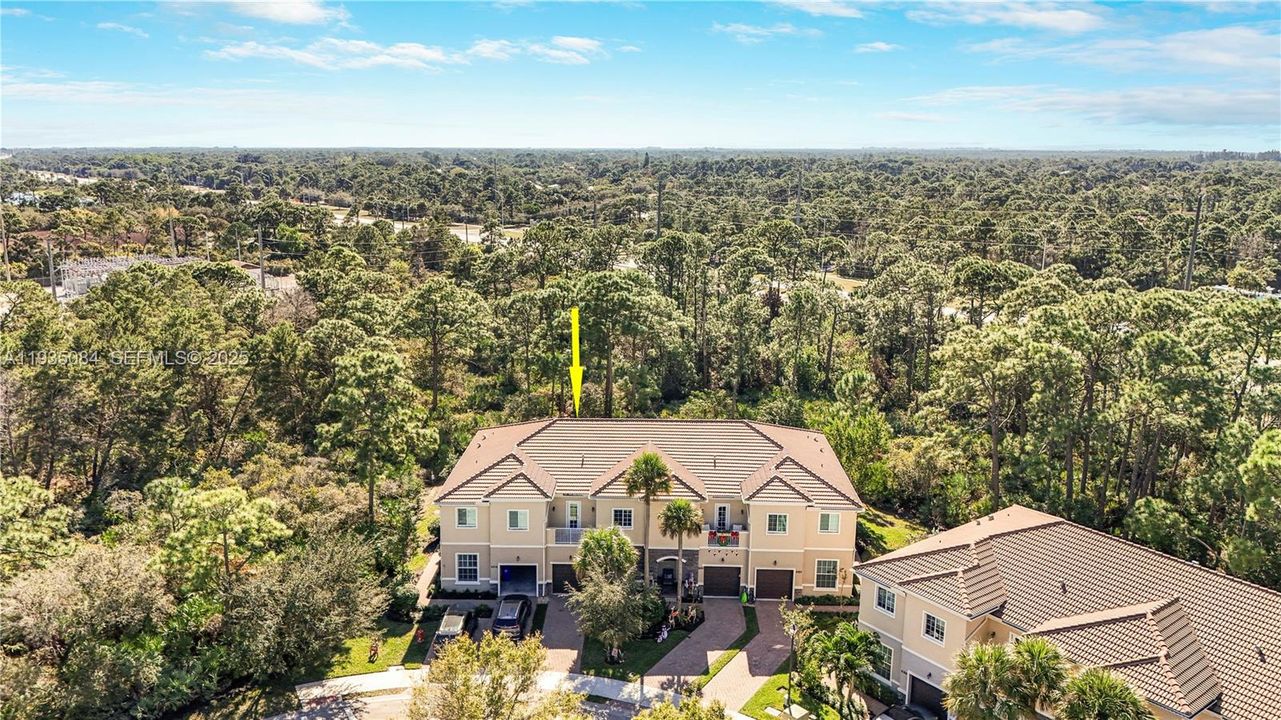 Front Elevation and Preserve