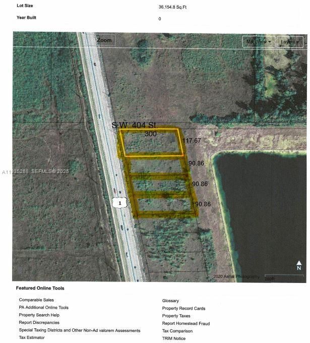 OF ALL 4 INDIVIDUAL LOTS