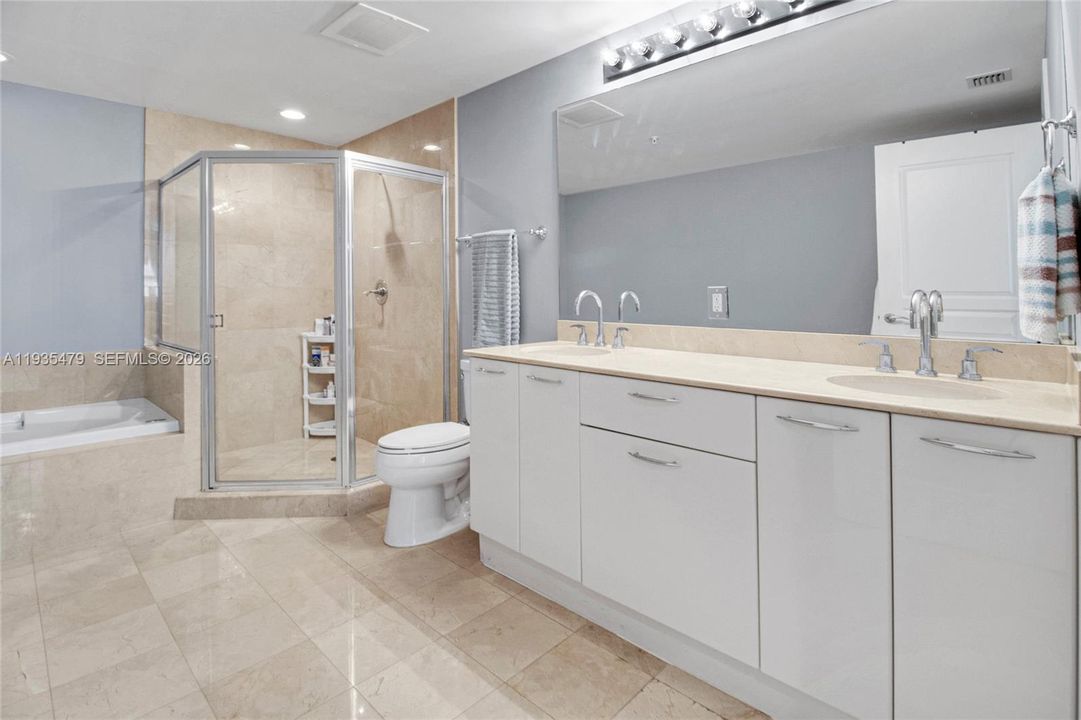 Marble Floors and Counter