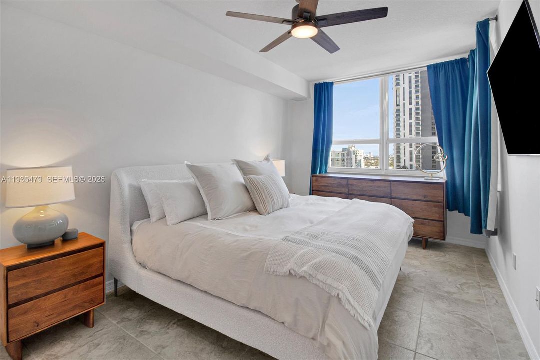 Master Bedroom with City View