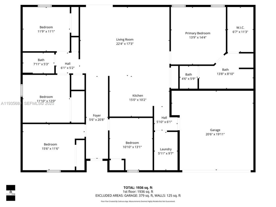 For Sale: $440,000 (5 beds, 2 baths, 2124 Square Feet)