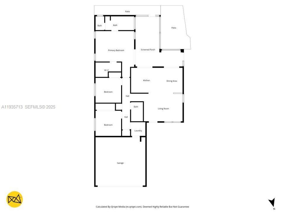 На продажу: $660,000 (3 спален, 2 ванн, 1248 Квадратных фут)