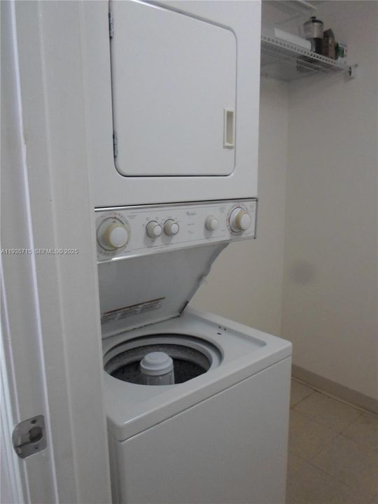 washer and dryer