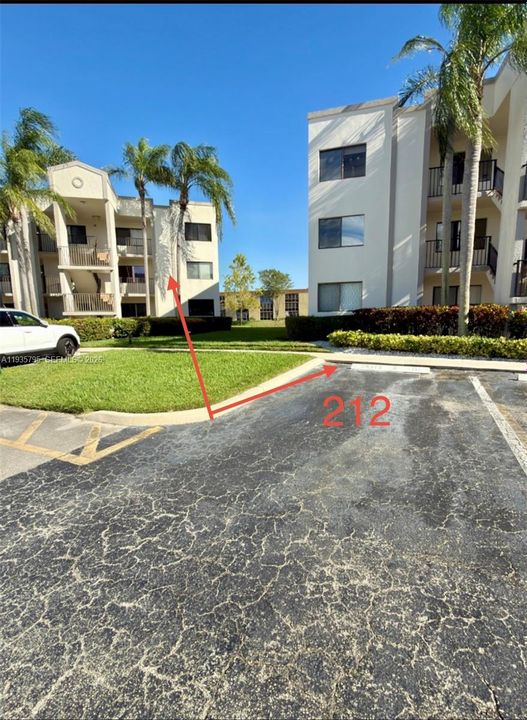 Assigned Parking near Entry