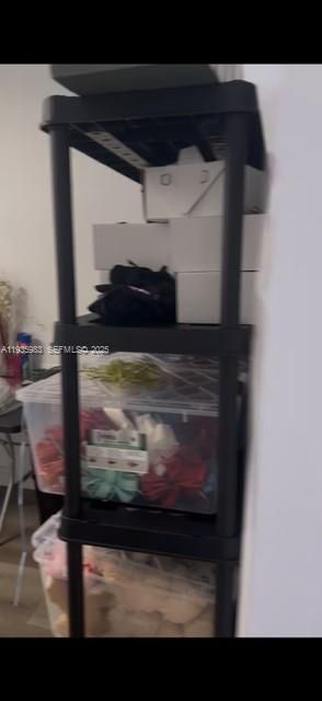 Back office where Flowers are prepped.