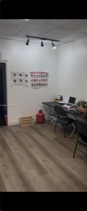 Back Office where Flowers are prepared