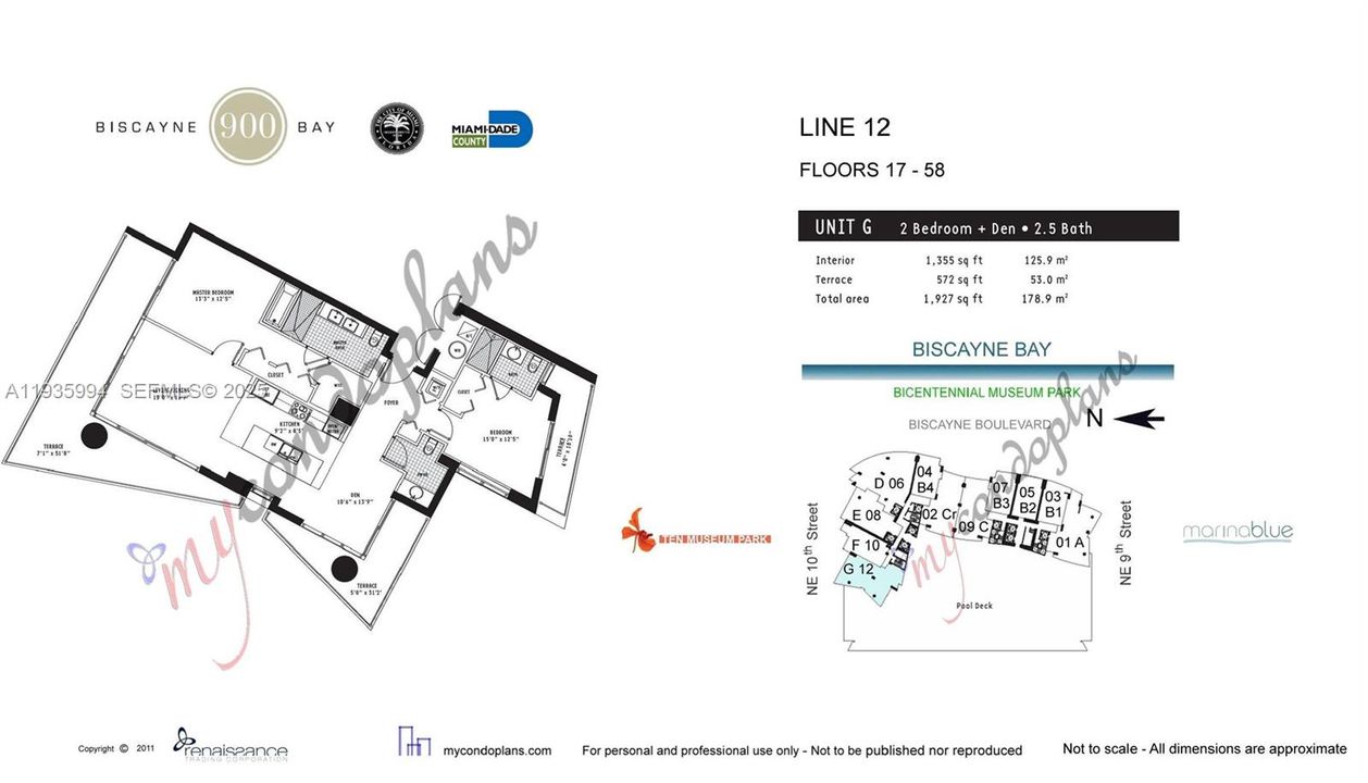 For Rent: $5,950 (2 beds, 2 baths, 1237 Square Feet)