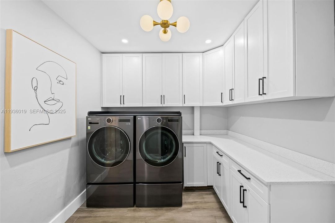 Custom utility room