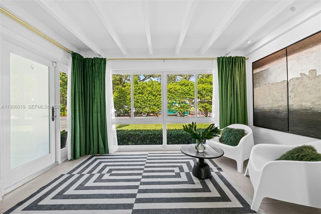 Foyer entry featuring large picture window
