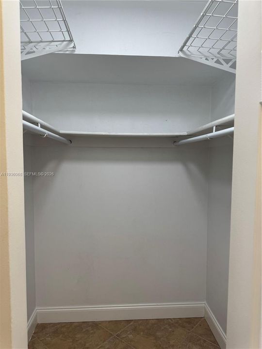 bedroom walk in closet