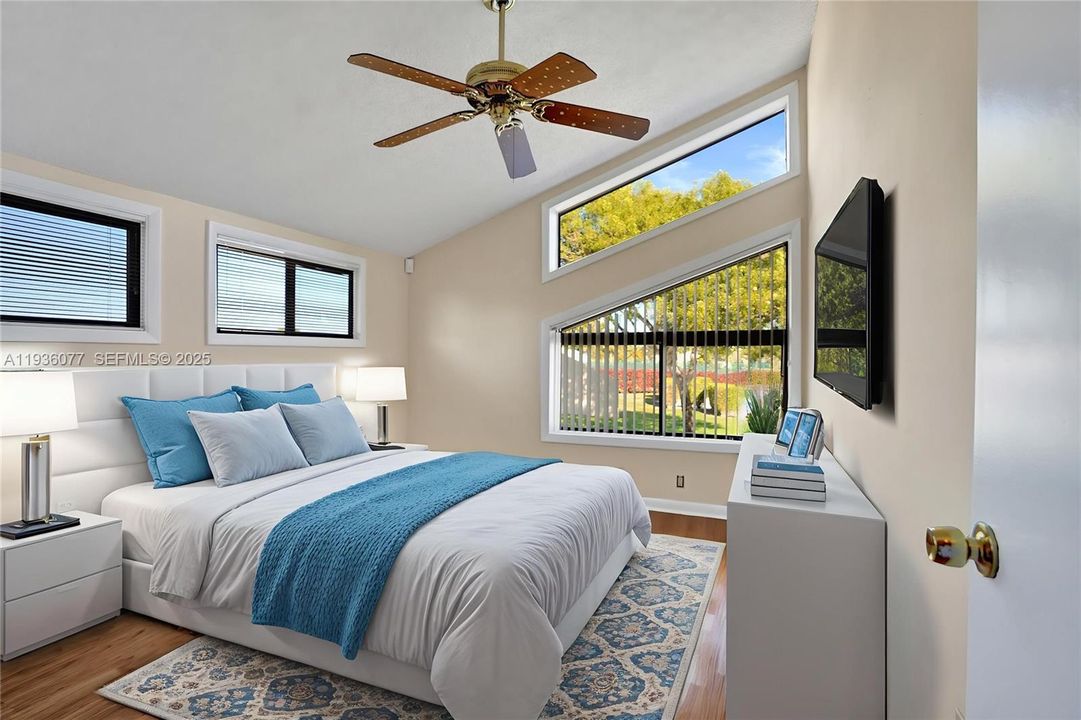 An example of how spacious the room is!