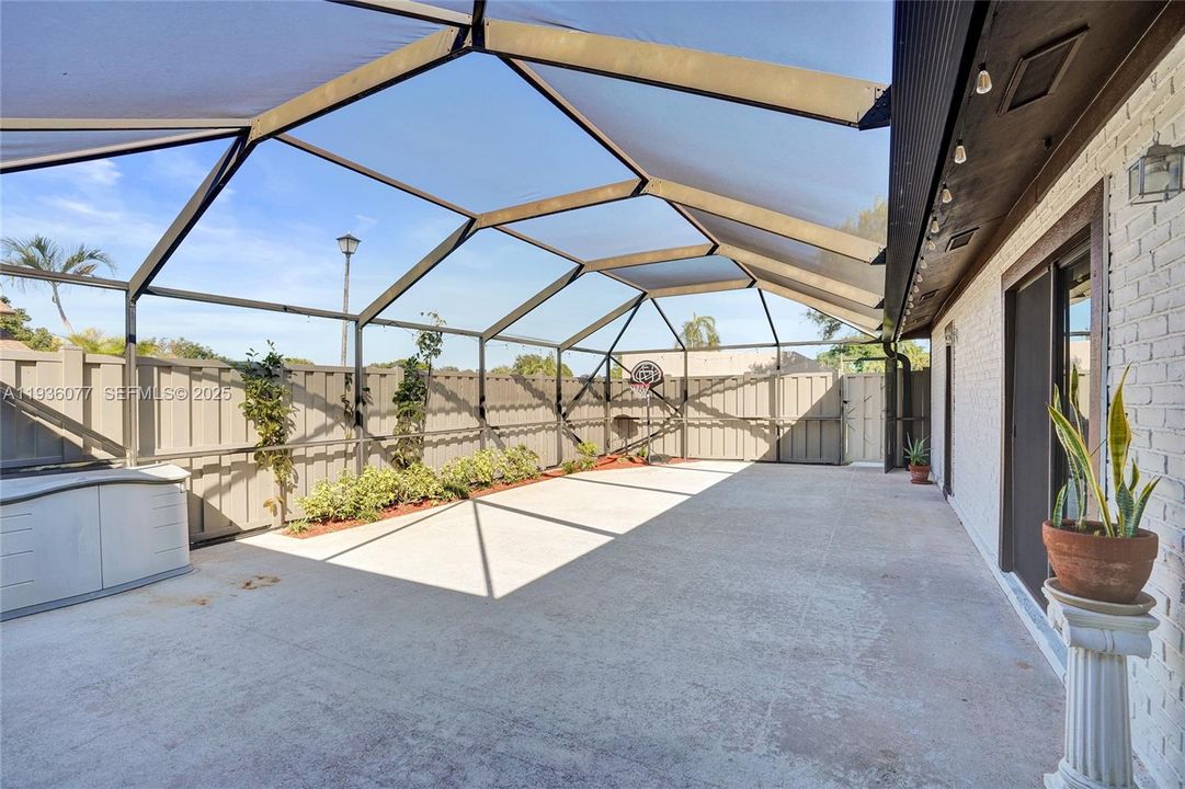 900sf expansive patio! Room to add your own pool, if you desired to!