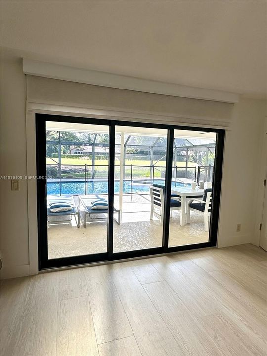 VIEW FROM MASTER BEDROOM