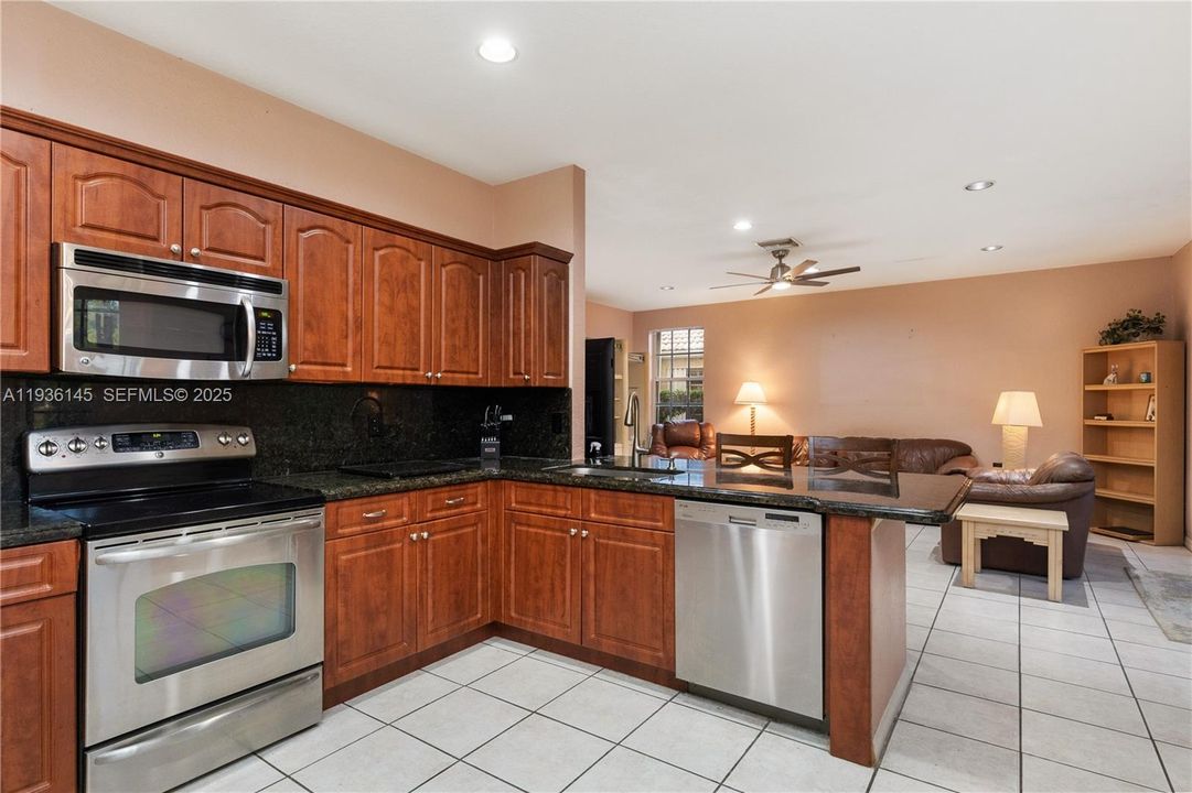 stainless appliances