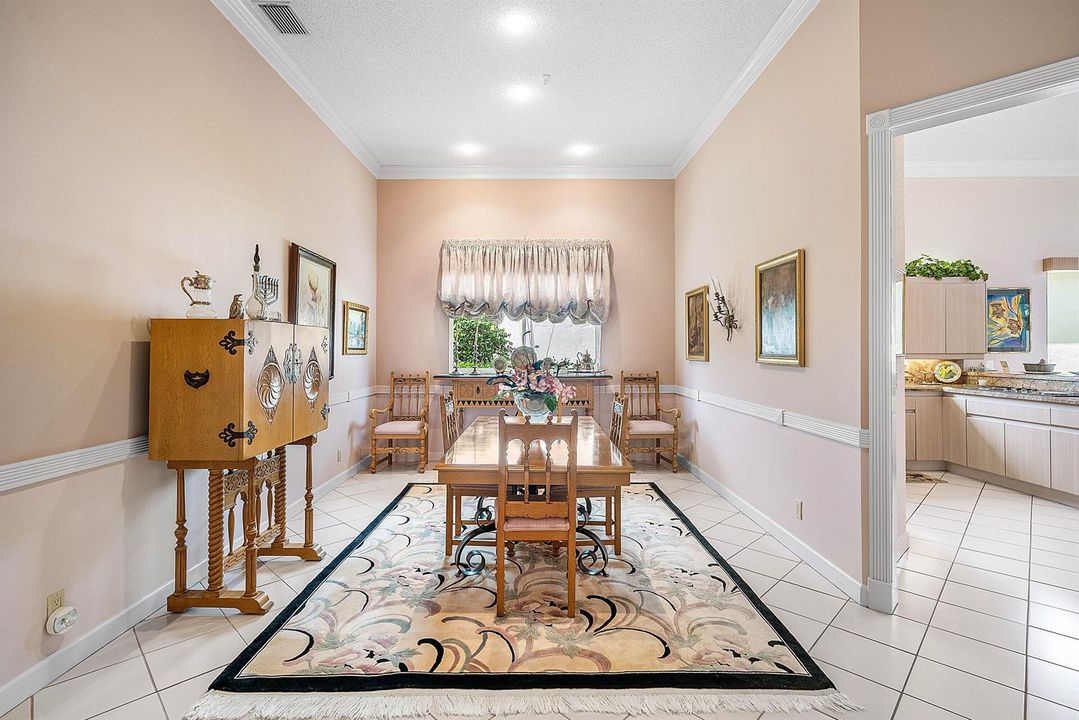 Formal dining room