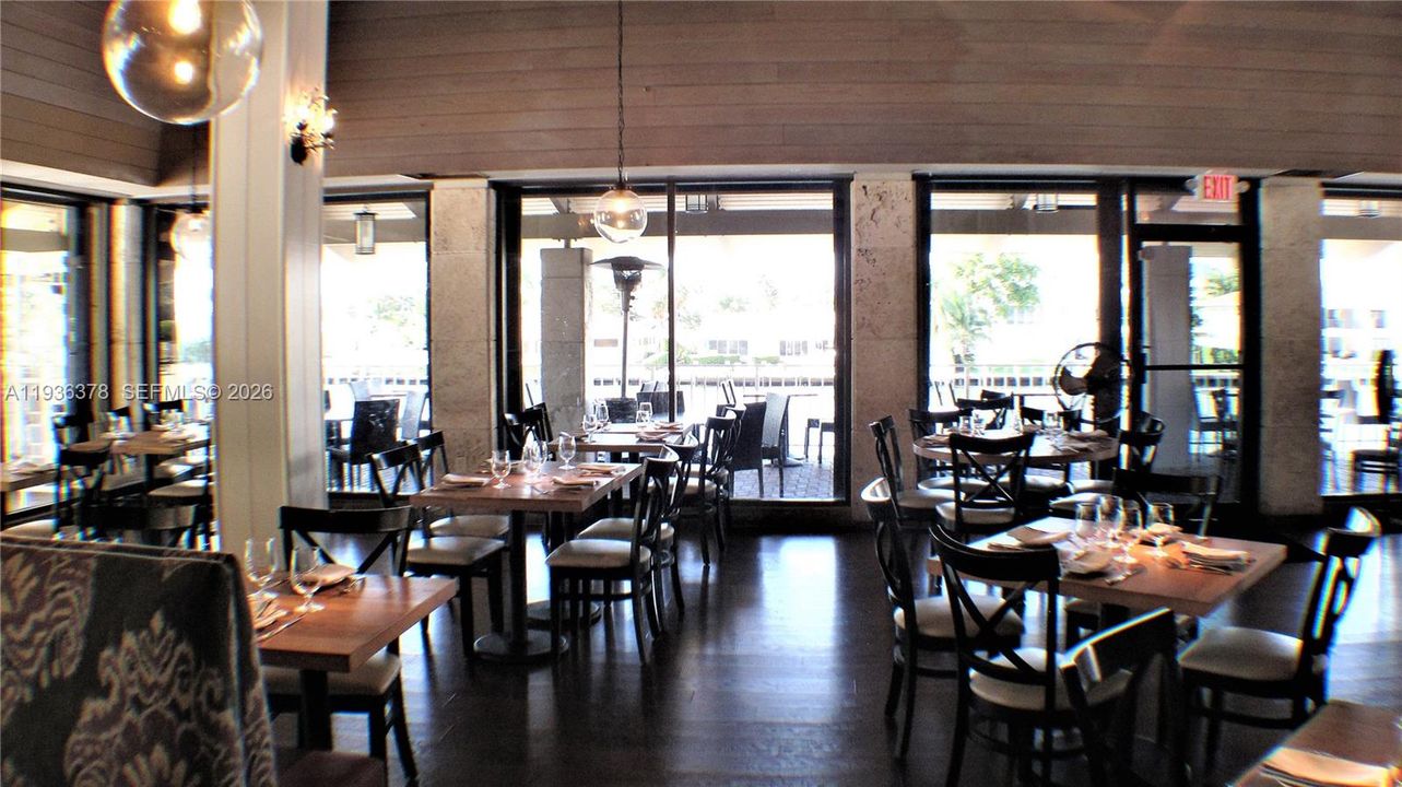 ocean side restaurant