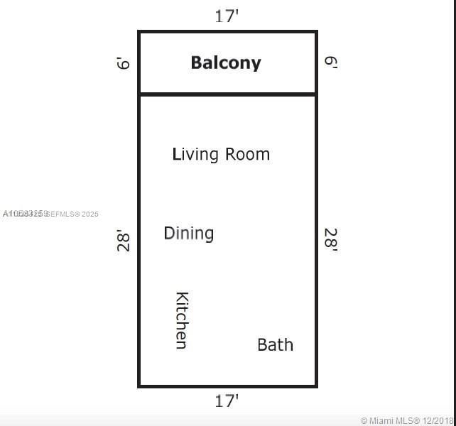 For Sale: $350,000 (0 beds, 1 baths, 480 Square Feet)