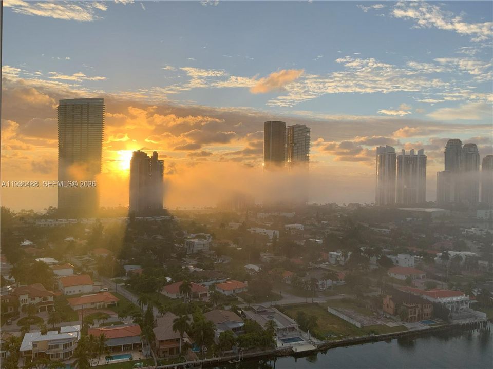 View from the balcony