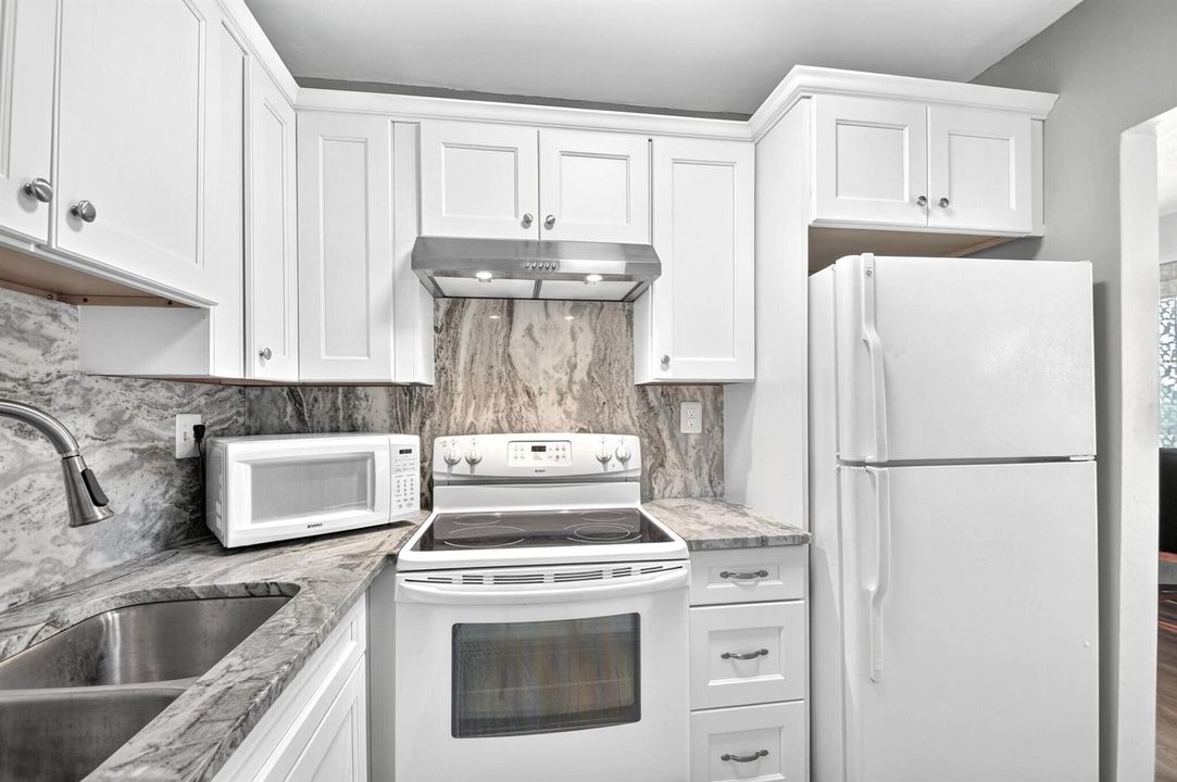 Remodeled kitchen