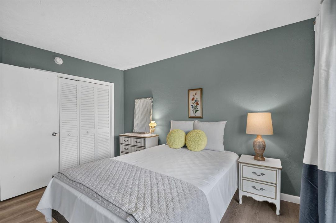 bedroom towards closet
