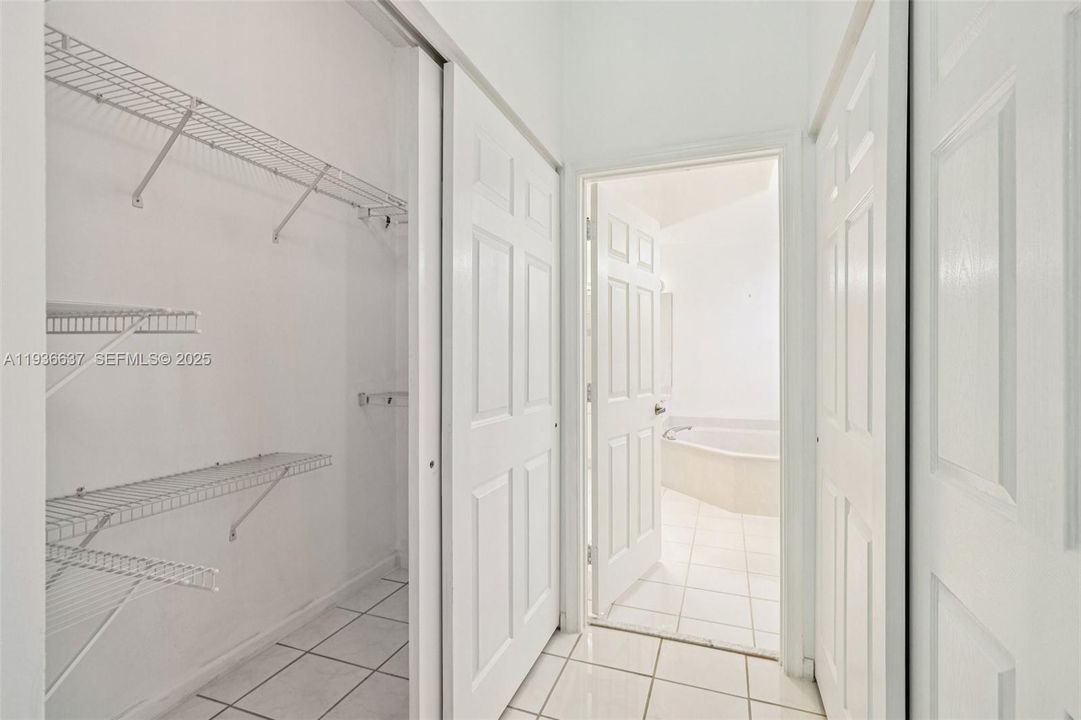 Primary Bedroom Closets