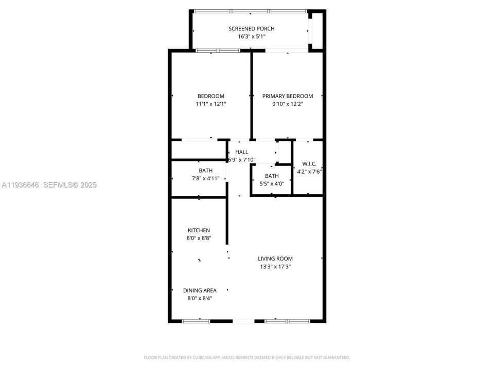 На продажу: $138,000 (2 спален, 1 ванн, 820 Квадратных фут)