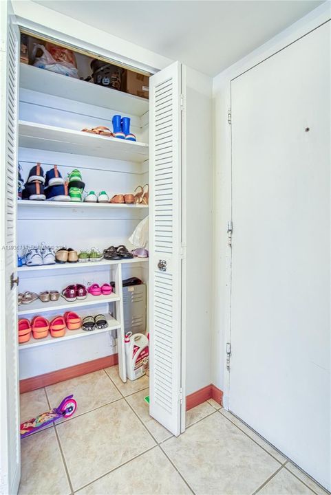 entry closet