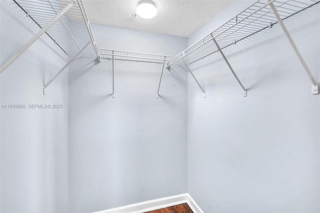 Second Closet in Master Bedroom