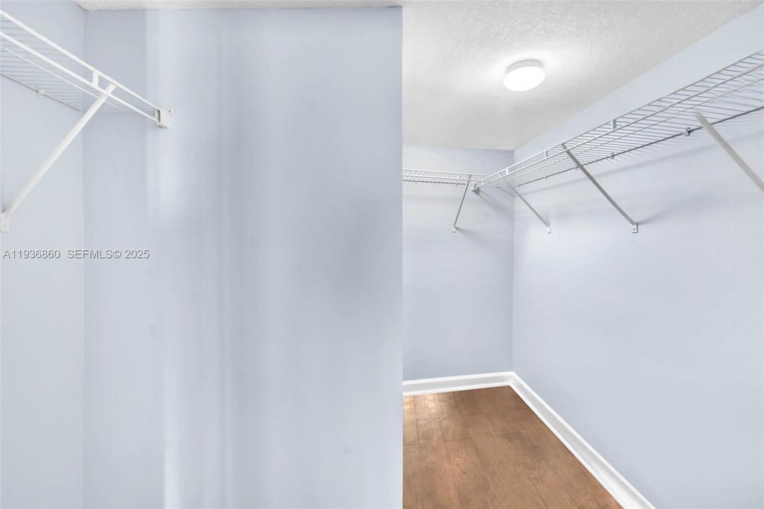 First Closet in Master Bedroom