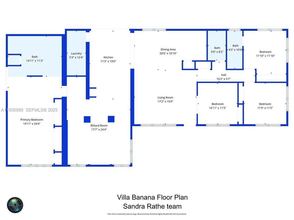 For Sale: $1,095,000 (4 beds, 3 baths, 2208 Square Feet)