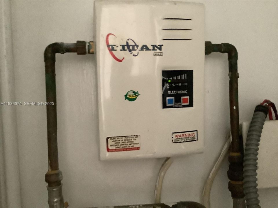 tankless water heater