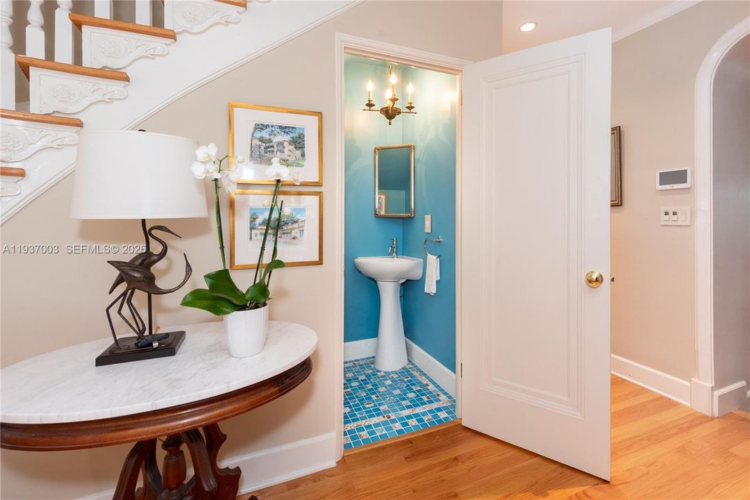 Downstairs Half Bath