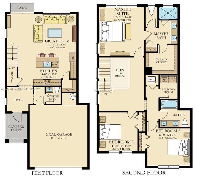 В аренду: $4,000 (3 спален, 2 ванн, 1830 Квадратных фут)