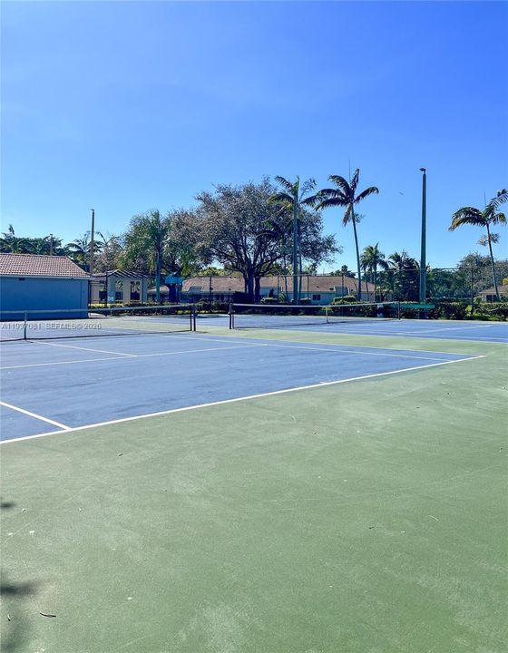 Tennis courts