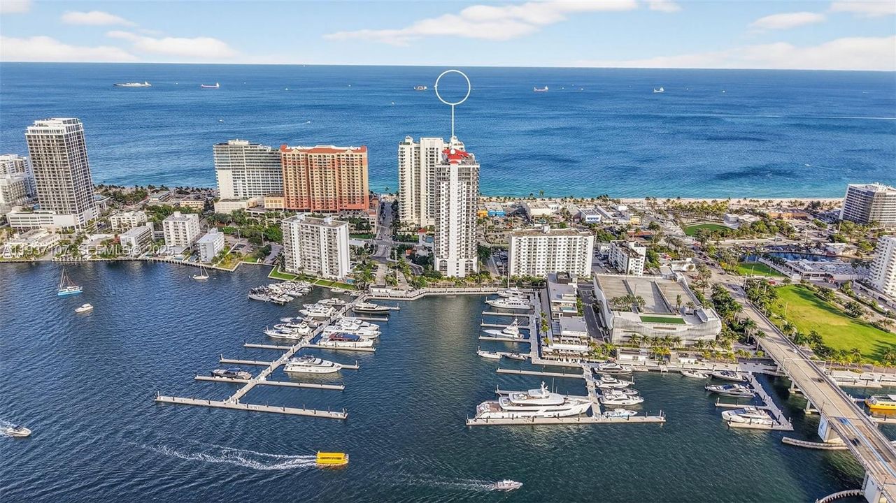 Brand new world-class Las Olas Marina next door, signature fine dining restaurants, boutique retail tenants, state-of-the-art infrastructure improvements, and lush pedestrian-friendly landscape.