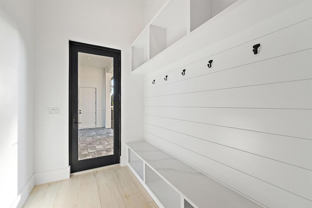 Mudroom to Breezeway to Garages