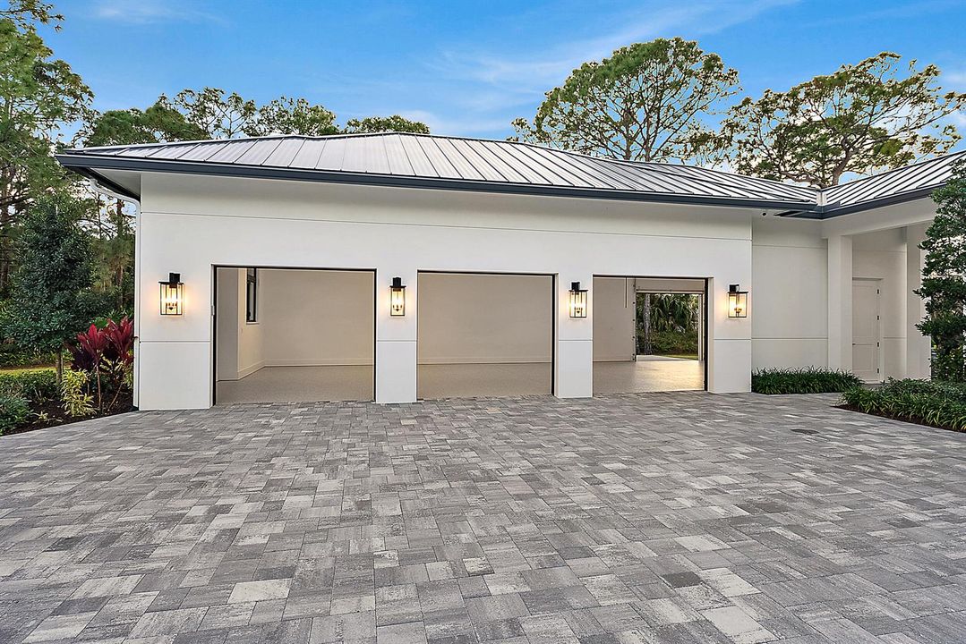4 Car Garage with Height for Lifts