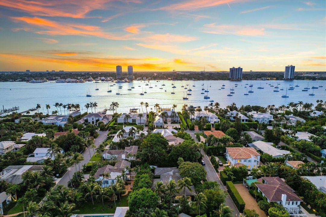Sunset Aerial