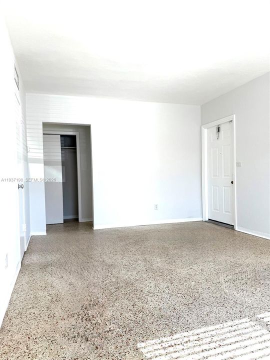 Enrty Dooor. North facing view