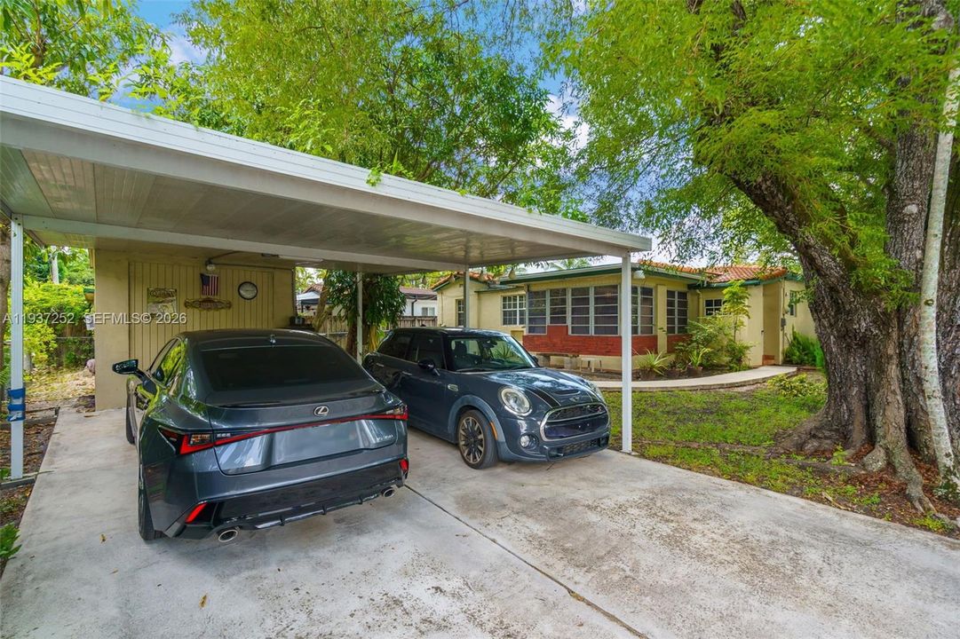 Carport and Detached Cottage