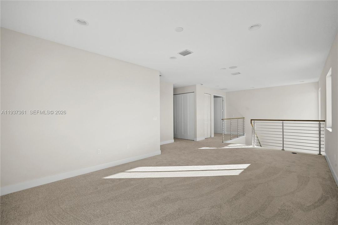 Loft ideal for office, media, or lounge use