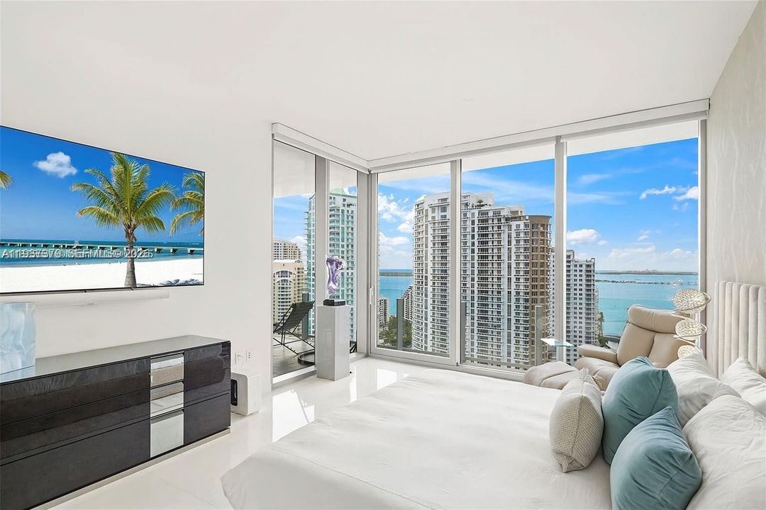 View from primary bedroom