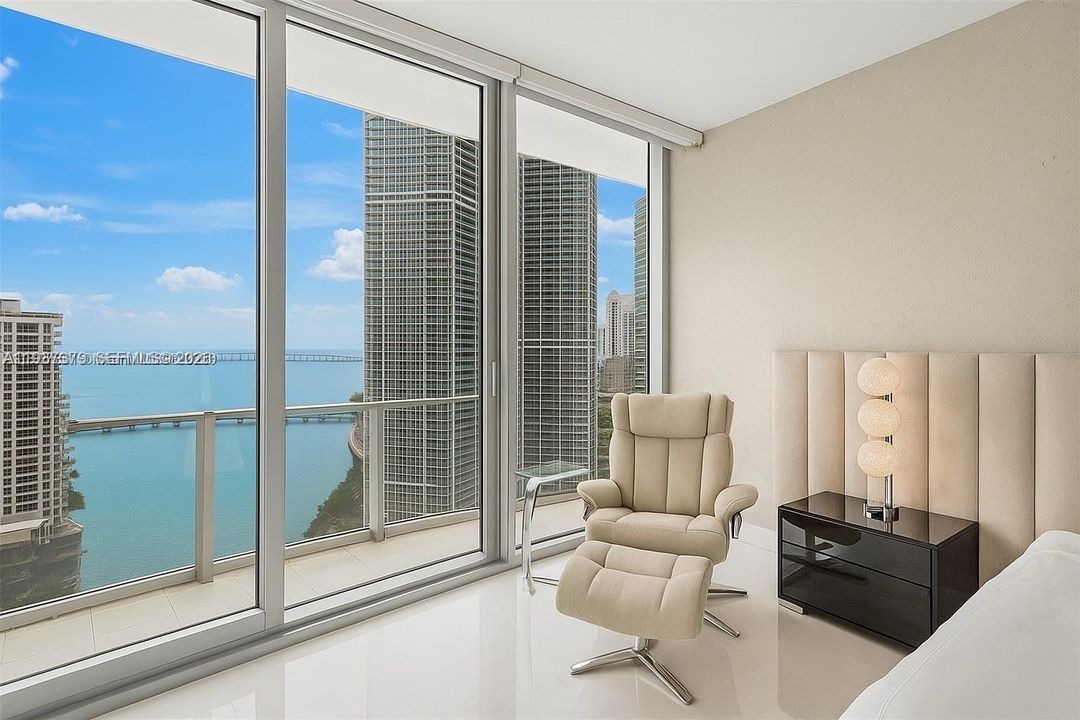 View from primary bedroom