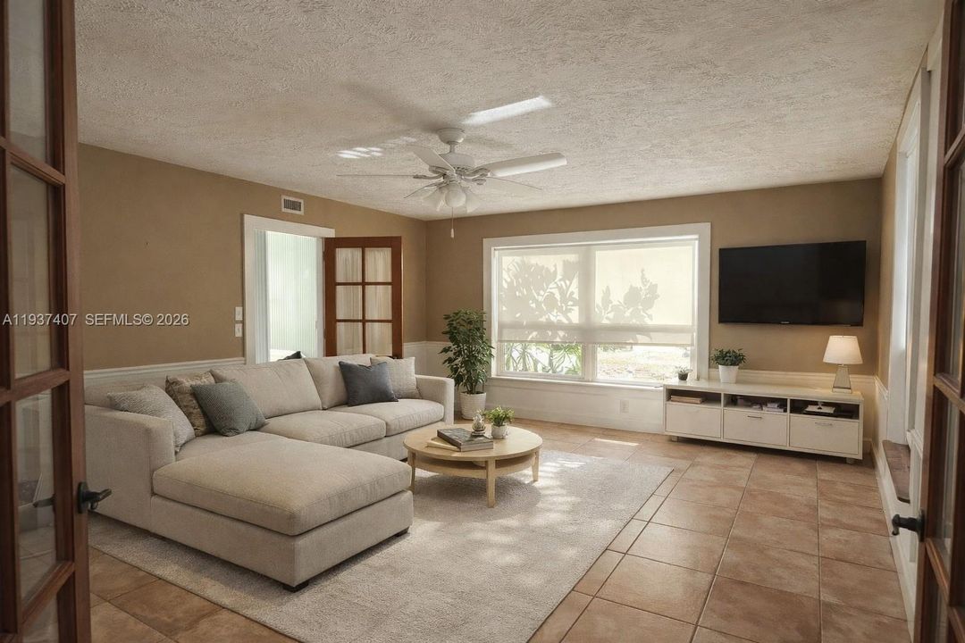 Images include virtual staging