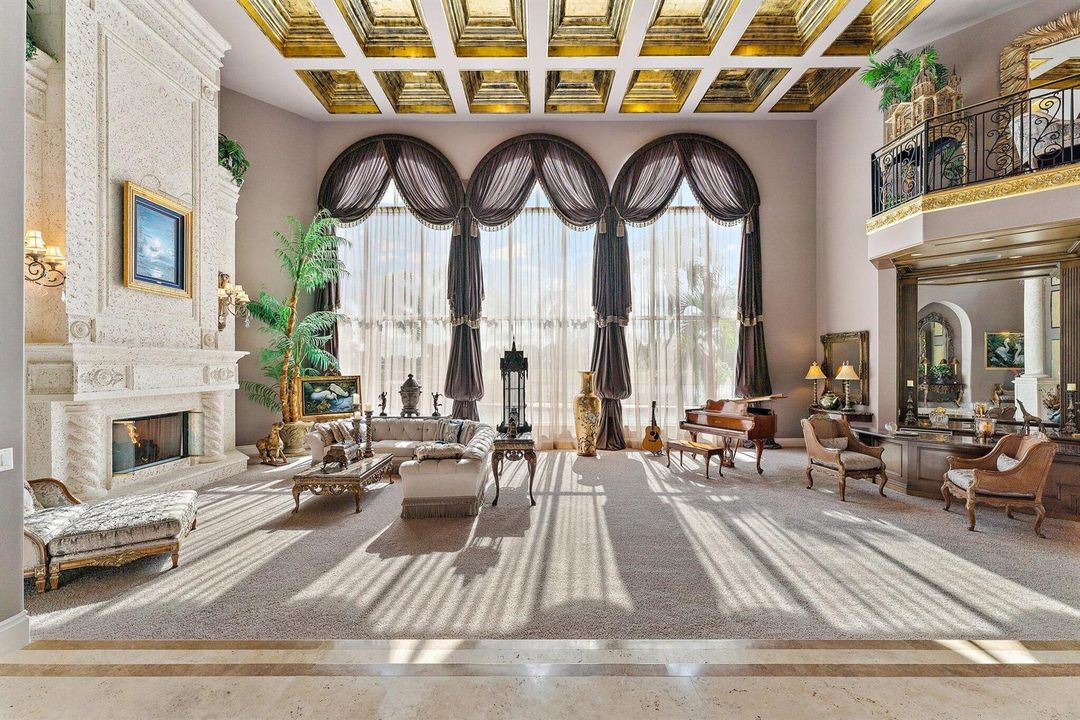 Soaring ceilings