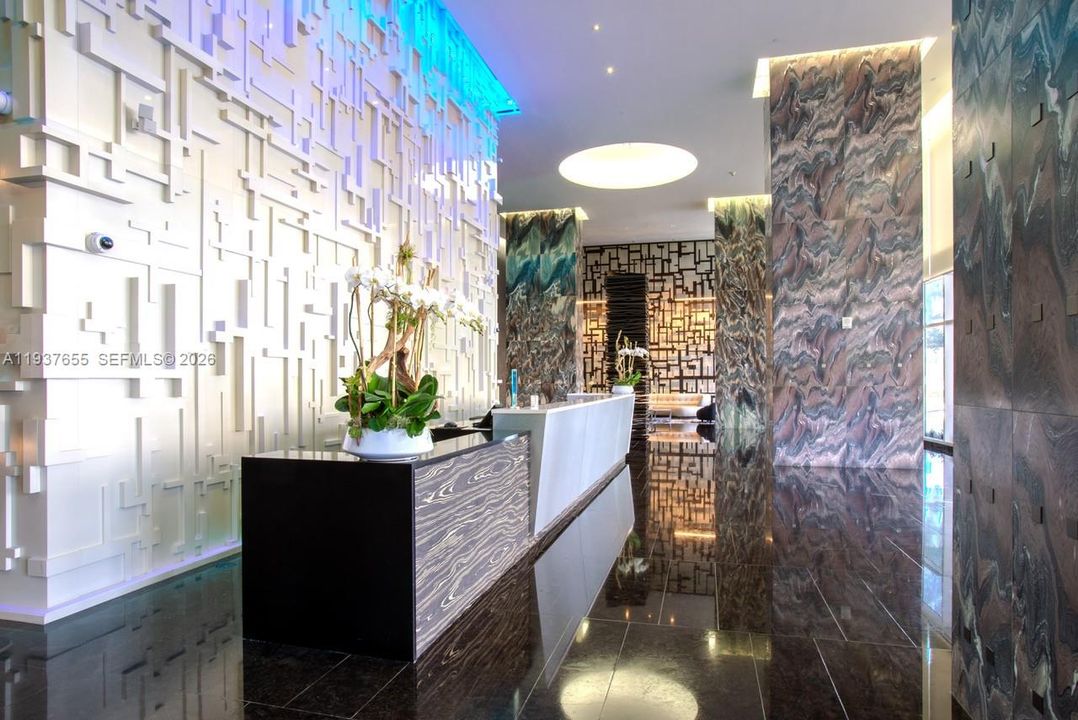 Impressive Lobby with Concierge