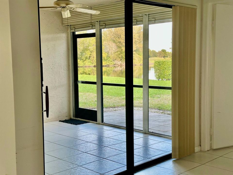 LAKE VIEW FROM LIVING AREA SLIDERS