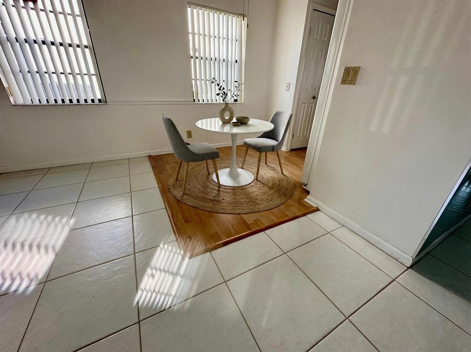 STAGED BREAKFAST AREA